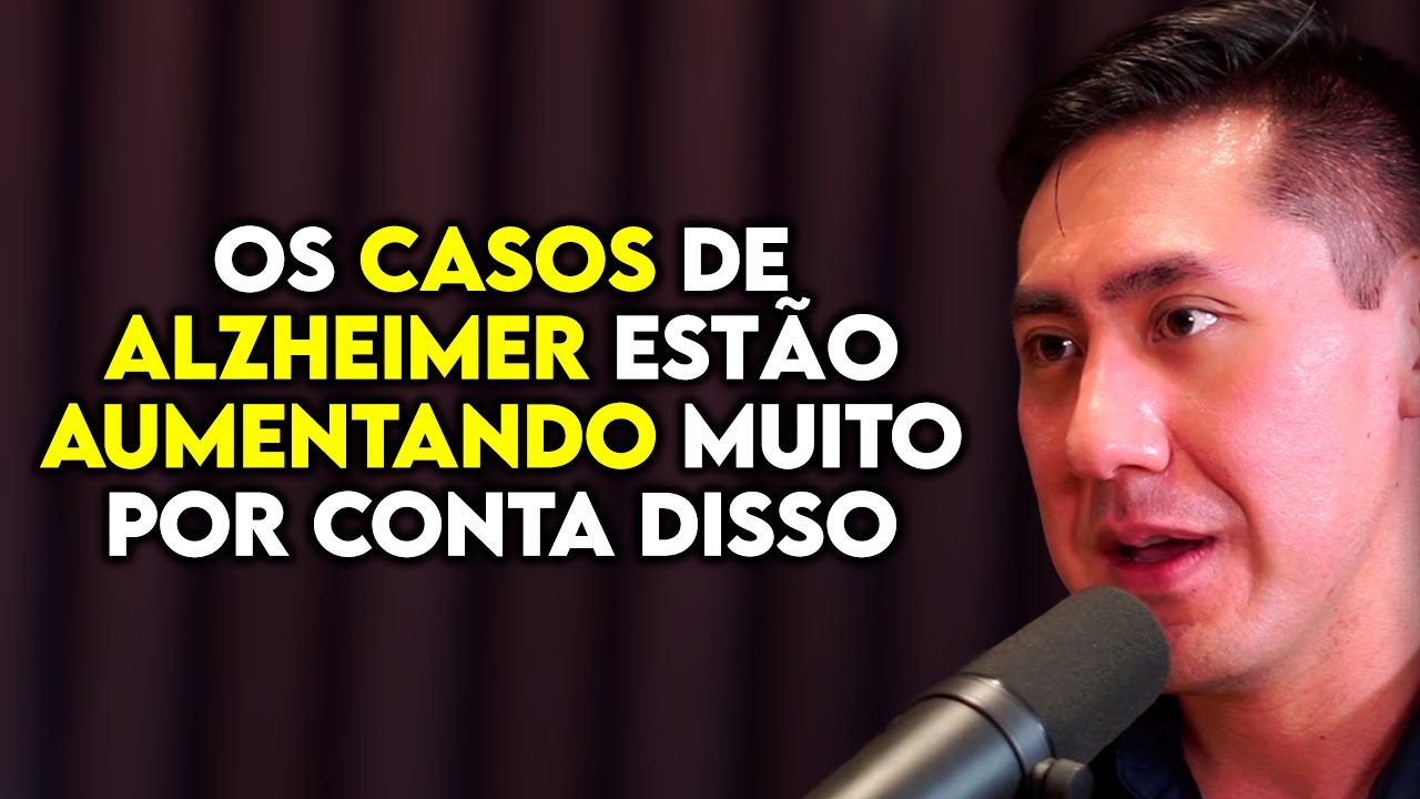 NUTRICIONISTA ALERTA: "QUEM NÃO FIZER ISSO TERÁ ALZHEIMER NO FUTURO" | Lutz Podcast