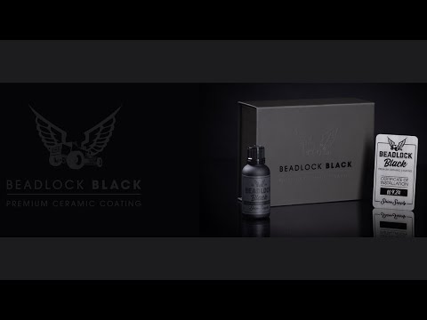 Shine Supply Beadlock Black ceramic coating video thumbnail
