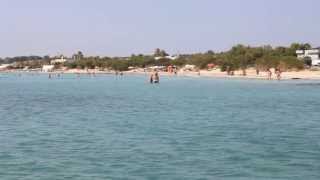 preview picture of video 'Isola della Malva e spiaggetta di Torre Chianca, Porto Cesareo'