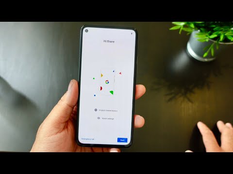 Google Pixel 5a Initial Setup & Basic Settings | Storage and Apps Out The Box?