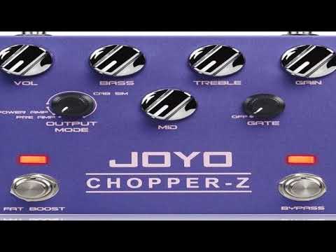 JOYO R-18 CHOPPER-Z Distortion Guitar Effect Pedal Modern Metal Sound Noise Gate High Gain