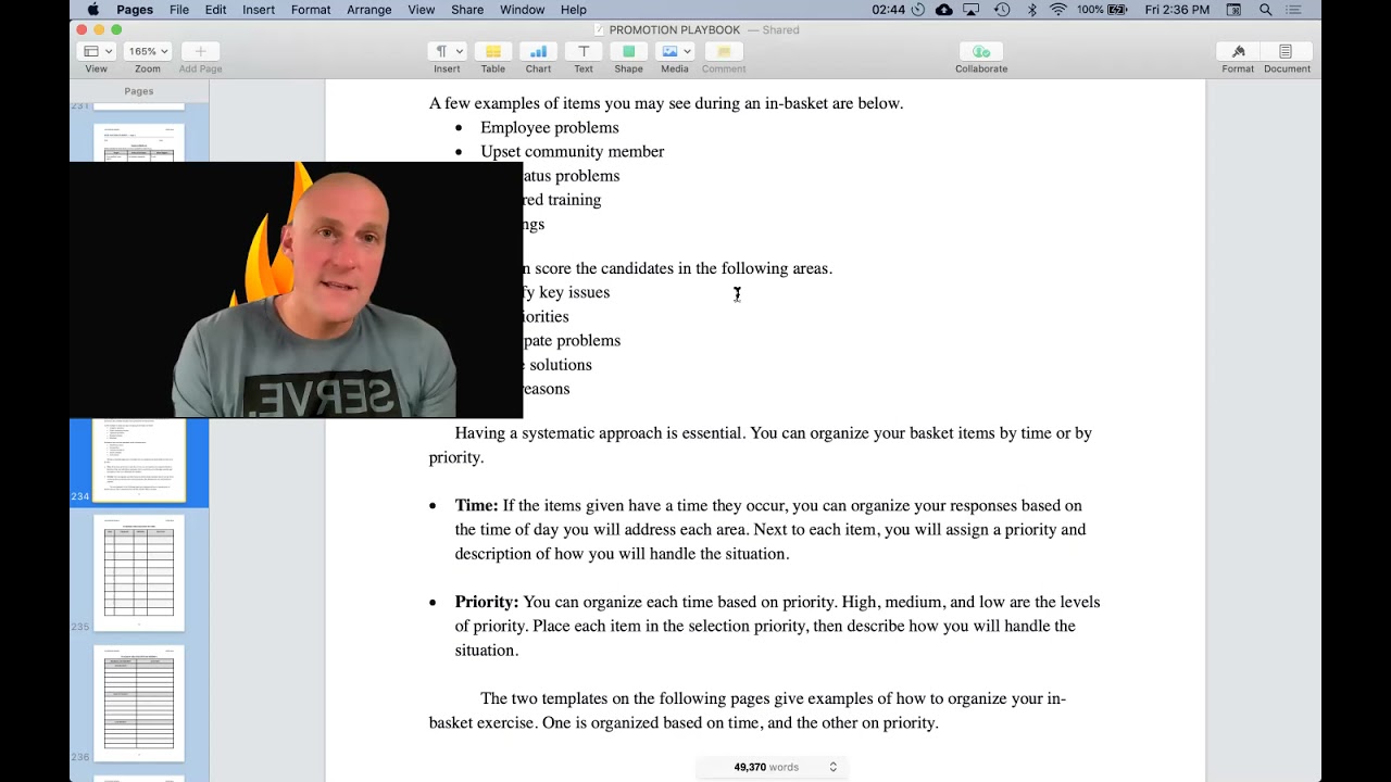 The Firefighters's Guide To In-Basket Exercises