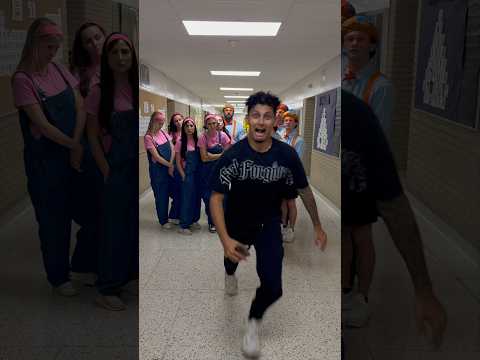 TEACHERS CHASE ME!! #BlockBlast