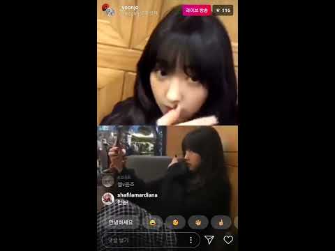 20181128 헬로비너스 윤조 yoonjo 인스타라이브2!