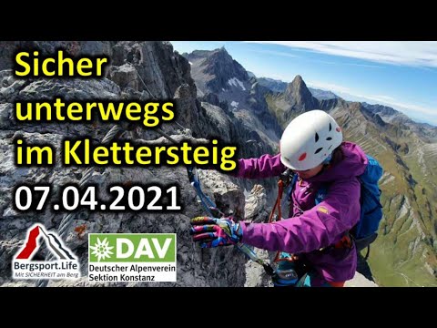 Sicher unterwegs im KLETTERSTEIG