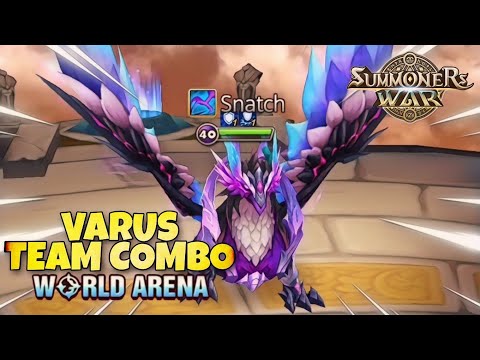 Varus Team Combo in World Arena - Summoners War