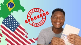 VISTO AMERICANO APROVADO 🇺🇲🗽