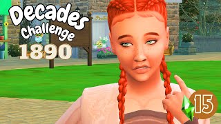 Abandonnée, livrée à soi même avec les enfants...  || 1890 || DECADES CHALLENGE #sims4  Let's play