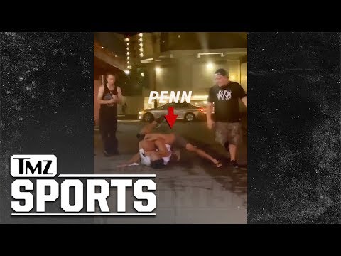 Watch UFC Hall of Famer B.J. Penn Fight Strip Club Bouncer In The Street