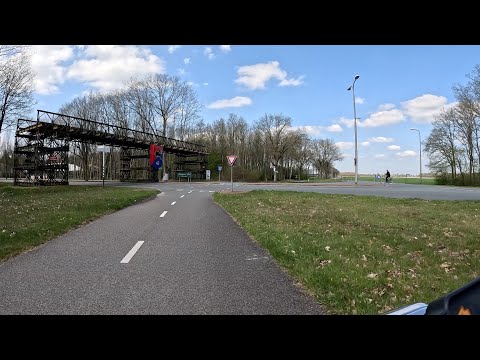 Zündapp bromfiets ritje naar de Johannes Post Kazerne en omgeving 🇳🇱 | Met snelheidsmeter
