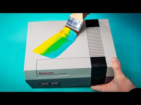 I Custom Paint an Original Nintendo (NES)