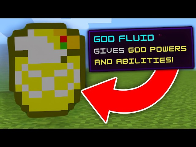 Minecraft But, There Are CUSTOM FLUIDS! Minecraft Mod