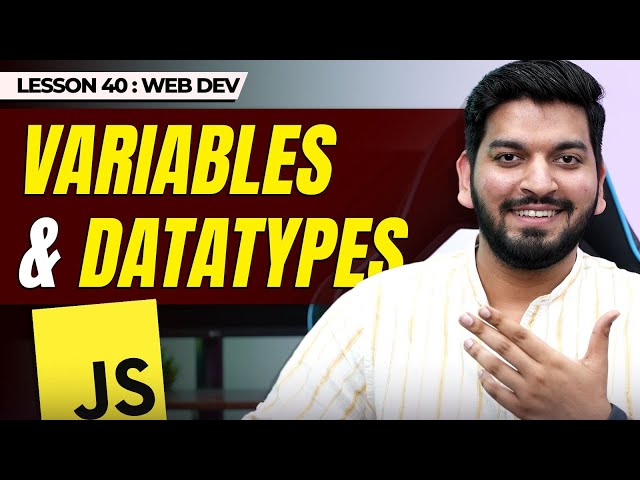 Understanding Variables and Data Types in JavaScript: A Comprehensive ...