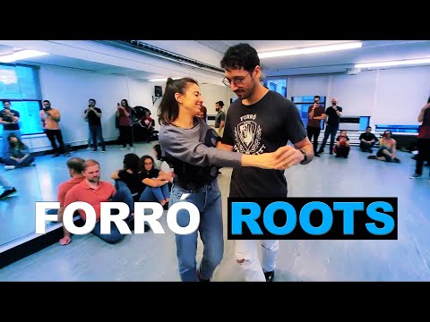 Rudolfo & Clarisse forro roots dance demonstration at the Forró New York Weekend