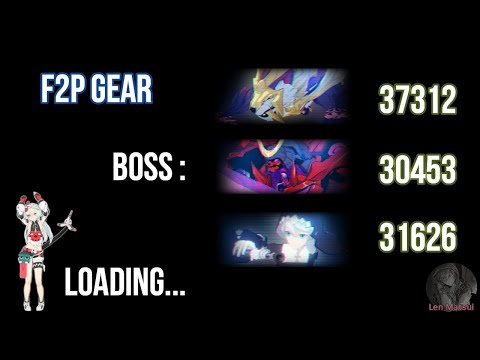 Honkai Impact Memorial F2P Huodou (37312),  Jizo (30453) , Kallen (31626) [Master Tier]