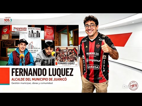 FERNANDO LUQUEZ EL HINCHA MAS HINCHA ROMPIÓ LOS ESQUEMAS EN LA CITY, LA 105.3 ¡JUANICÓ CAMPEÓN! 🏆⚽🔴⚫