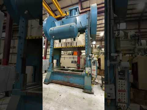 400 Ton Clearing S2-400-108-60 Straight Side Mechanical Metal Stamping Press: Die Try-out Press