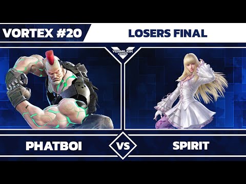 [Vortex #20] Hit Box | Phatb0i vs Spirit - Losers Final - Tekken 7