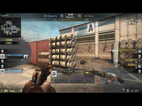 G2 Shox Deagle 4K vs EnvyUs Cache @ ESL NY QUALIFIER