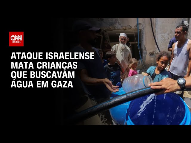 Ataque de Israel mata crianças que buscavam água em gaza, dizem autoridades | BASTIDORES CNN