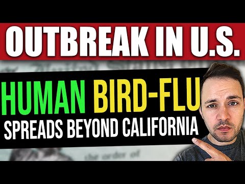  Human Bird-Flu Outbreak Spreads Beyond California 