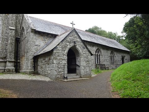 We shall have a new name in that land - pipe organ, St Mewan Church (full version with lyrics)