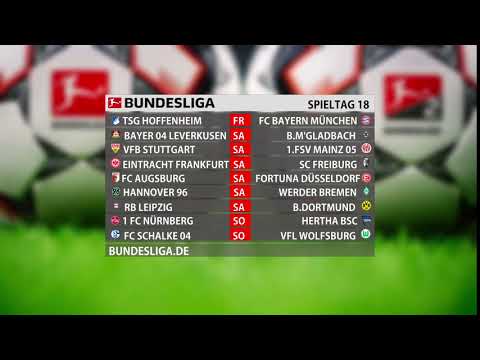 Bundesliga | 18.Spieltag | Alle Spiele im Überblick