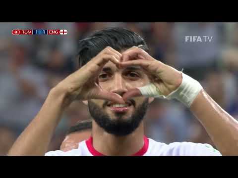 Tunisia 1-2 England     ( World Cup RUSSIA 2018 )