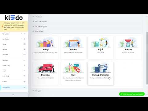 Fitur Backup Database (Hanya untuk Paket Champion)