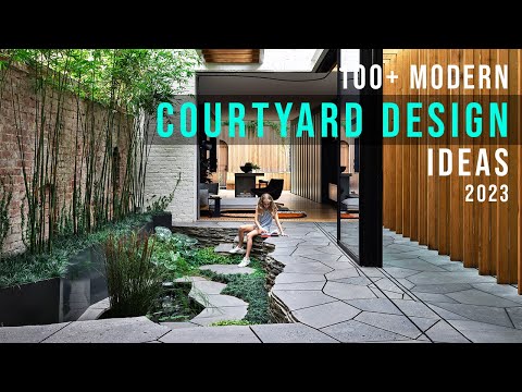 Top 100 Modern Courtyard Design Ideas for Contemporary Outdoor Living in 2023