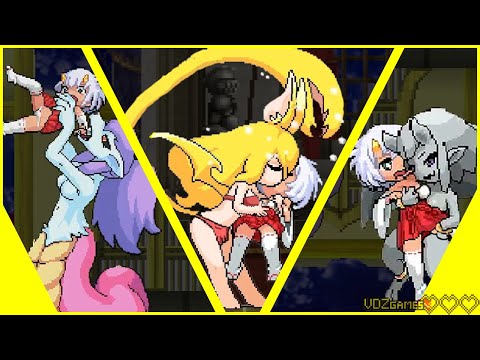 Monster Girl You Ki Chan - Compilation all stages - gameplay