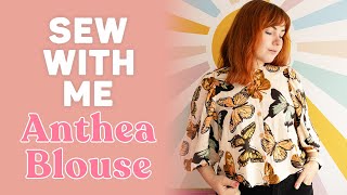 ANNA ALLEN ANTHEA BLOUSE SEWING VLOG