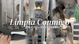 LIMPIA CONMIGO✨ MI RETO DE OCTUBRE📝 LIMPIEZA PROFUNDA DE LA LAVADORA🫧 MOTÍVATE A LIMPIAR