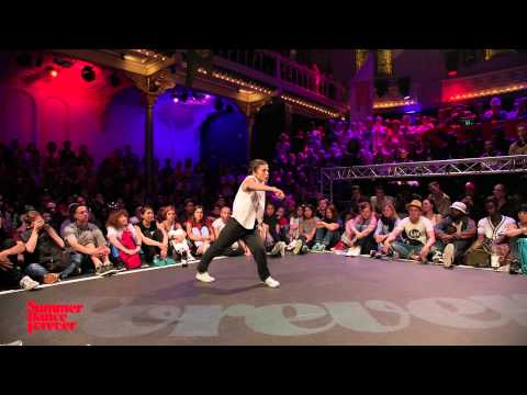 Sonya vs Greenteck JUDGE BATTLE Popping Forever - Summer Dance Forever 2015