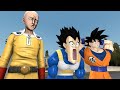 Vegeta Goku And Saitama Are COOKED