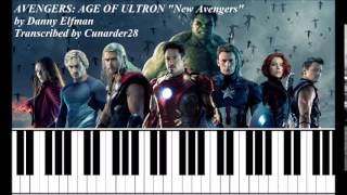 AVENGERS: Age Of Ultron - Piano (Danny Elfman) New Avengers