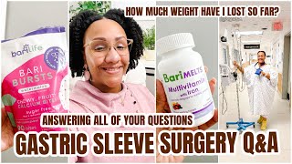 GASTRIC SLEEVE SURGERY Q&A | WEIGHT LOSS SURGERY UPDATE | HOW MUCH WEIGHT HAVE I LOST? VSG JOURNEY