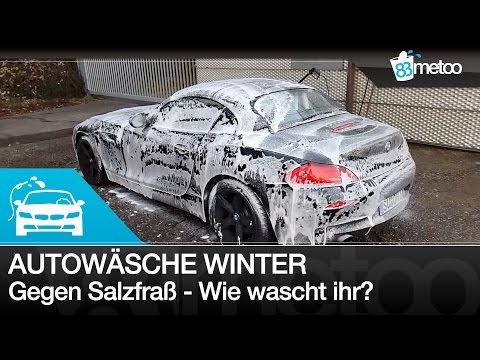 Autowäsche im Winter gegen Salzfraß | Autopflege im Winter sinnvoll oder nicht   Wie wascht ihr?