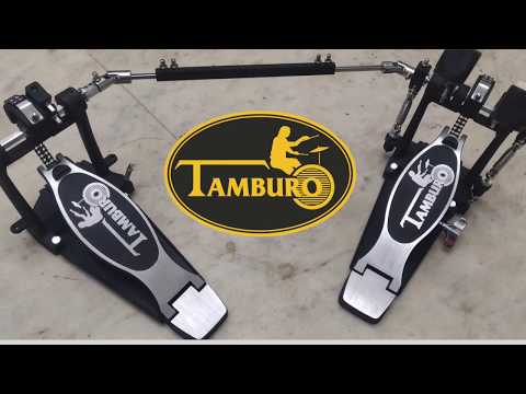Tamburo Double base pedals demo - feat. Anand Janardhanan