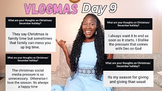 Your Thoughts On Christmas / December Holidays / Vlogmas Day 9 / Linda Mary/ Kenya