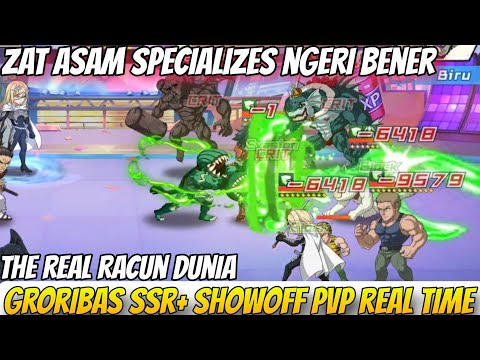 REVIEW GRORIBAS SSR+ PVP REALTIME🔥, RACUN NYA MENGERIKAN SEKALI - One Punch Man The Strongest
