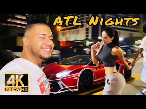 INSANE Nightlife District - Atlanta, GA USA 🇺🇸