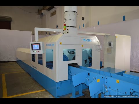 CSNC 165 ITL NC Carbide Circular/Disc Saw with Automatic Input Bar Length Measuring Arrangement
