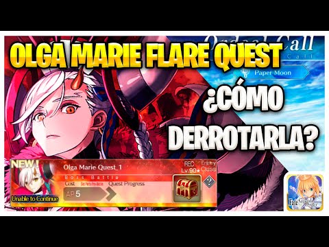 U-OLGA MARIE QUEST 1 (FLARE) GUIDE | STRATEGY, TEAMS, and MORE in FATE GRAND ORDER