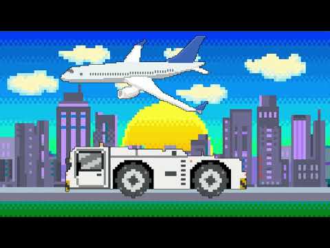 Airport Vehicles - Buses Airplane Baggage Cart  More