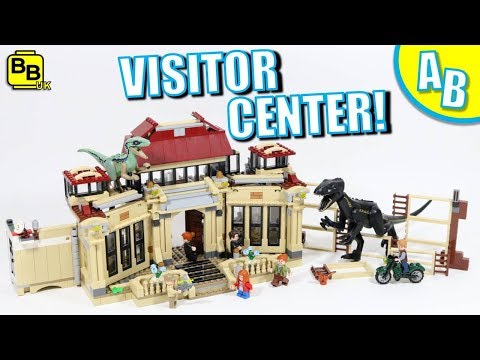LEGO JURASSIC PARK VISITOR CENTER 75930 ALTERNATIVE BUILD!