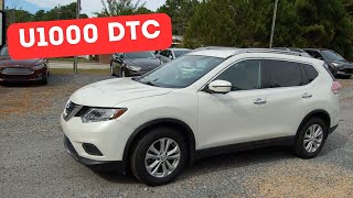 2014-2020 Nissan Rogue U1000 trouble code