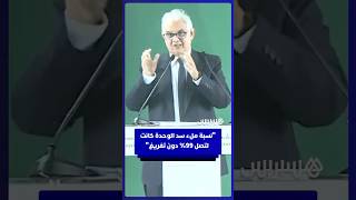 وزير التجهيز والماء: "نسبة ملء سد الوحدة كانت لتصل 99% دون تفريغ" thumbnail