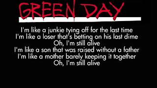 Green Day - Still Breathing - Lyrics