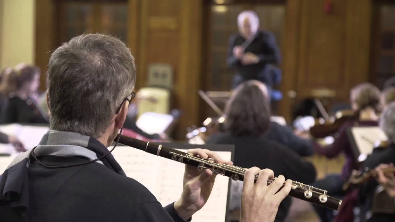Adam Fischer in rehearsal with the OAE, and talking about why he enjoys playing the music of Dvorak with us.